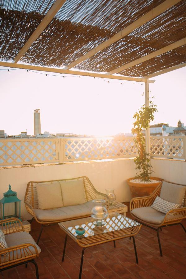 Atico Con Terraza En El Centro De Sevilla المظهر الخارجي الصورة